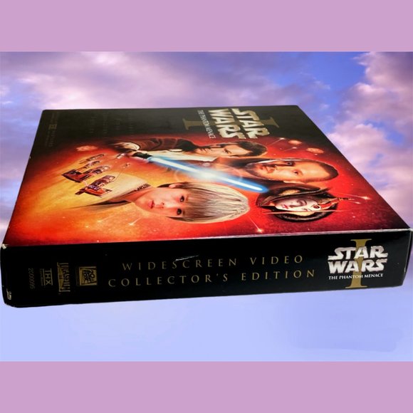 Complete Star Wars THE PHANTOM MENACE 1999 VIDEO WIDESCREEN COLLECTOR'S EDITION - Picture 3 of 15